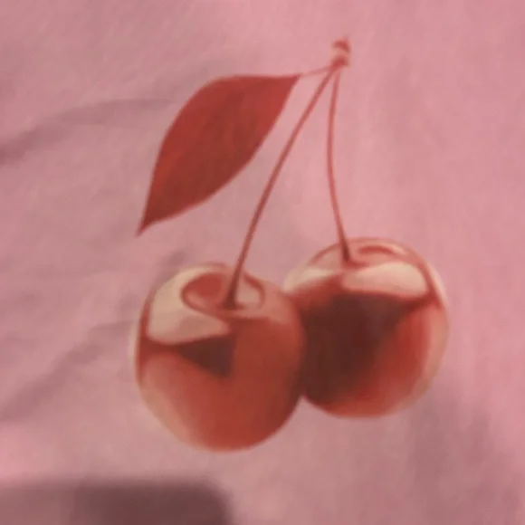 Forever 21 women’s size medium coquette cutie Pink Cherry Print Mini Dress - Picture 2 of 6